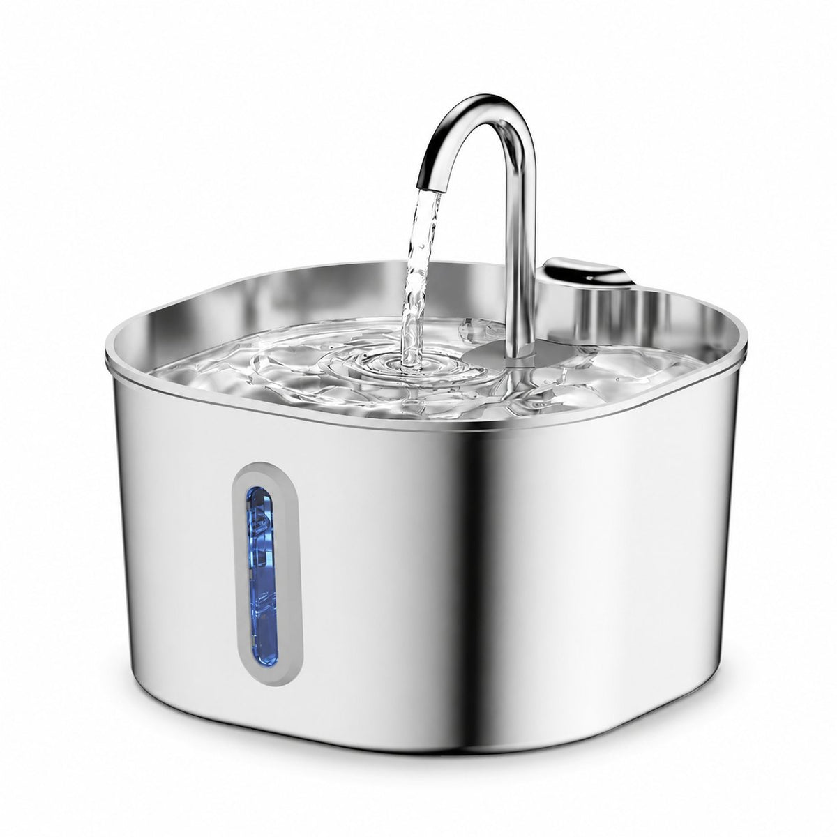 Fontaine à eau ALPECK en inox 2,2 L pour chat